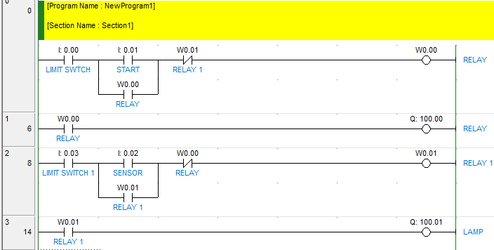 PLC Control Double Acting Cylinder